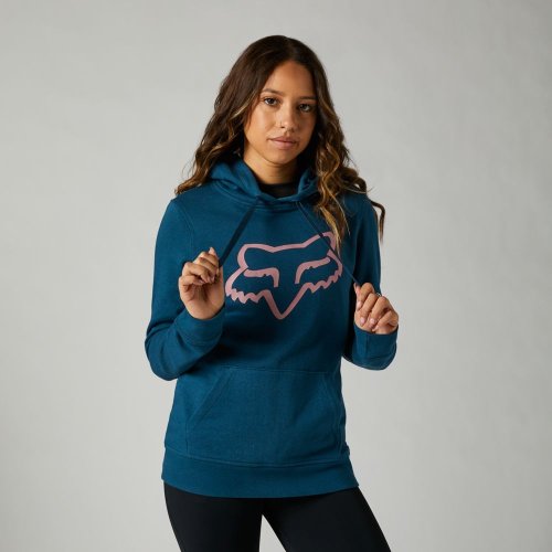 FOX Boundary Pullover Hoodie Mikina - dark indigo