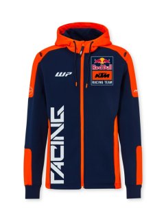 RED BULL KTM Team mikina zip hoody - orange/navy
