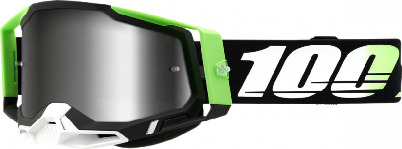 100% Racecraft2 Kalkuta brýle - mirror silver lens