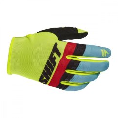 SHIFT Whit3 Air Rukavice - flo yellow