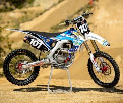 PRO CIRCUIT Peak Retro Graphic Kit - HONDA