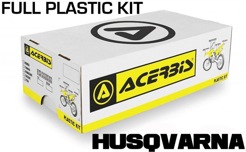 ACERBIS Full sada plastů - HUSQVARNA TE/FE 125-> (2017-2019)