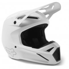 FOX V1 Solid 23 helma - matte white