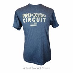 PRO CIRCUIT Logo Flag triko - navy