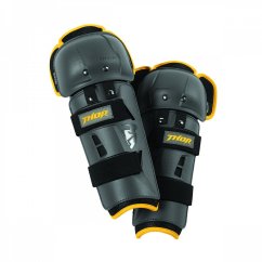 THOR Sector GP Knee Guard - charcoal/yellow