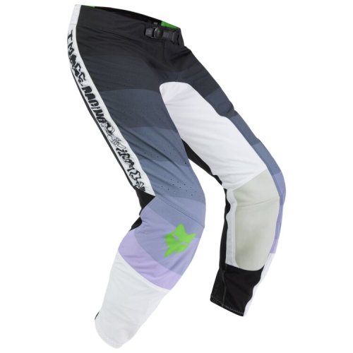 FOX Flexair Grid Kalhoty 25 - black/purple