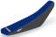 ENJOY Ribbed potah sedla - YAMAHA - Black/Blue - Ribs