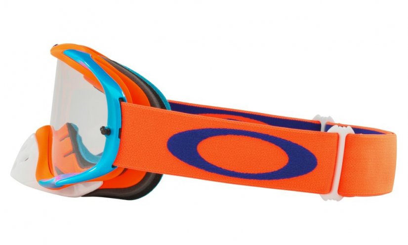 OAKLEY Crowbar Goggle flo orange/blue/clear
