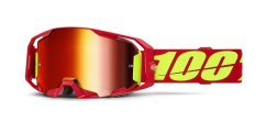 100% Armatic brýle - red/red mirror