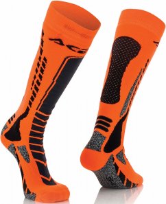 ACERBIS MX Pro Sock - black/flo orange
