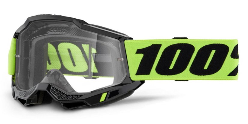 100% Accuri2 Yellow brýle - clear lens