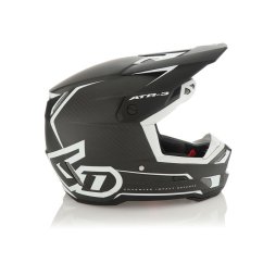 6D ATR-3 - Nova helma - matte white/carbon