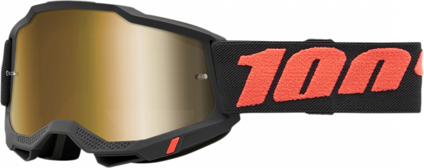 100% Accuri2 Borego brýle - gold mirror lens
