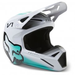 FOX V1 Toxsyk 22 helma - white