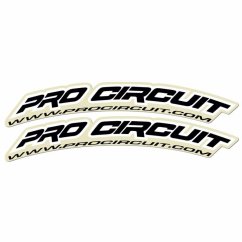 PRO CIRCUIT Fender Decals - černá