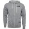 THOR Checkers Zip Up Mikina - heather gray