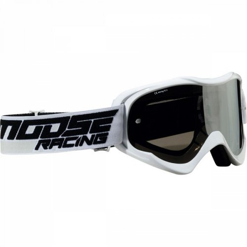 MOOSE RACING Qualifier Shade Goggles - white/smoke
