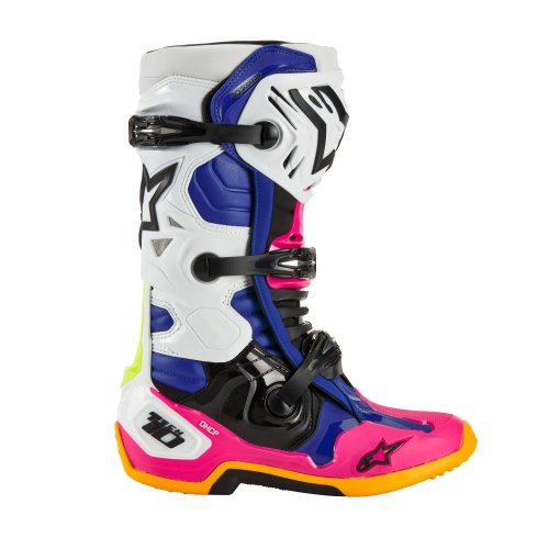 ALPINESTARS TECH 10 Coast LE boty 2024 - white/navy/pink