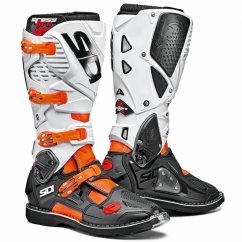 SIDI Crossfire 3 - oranžová fluo/černá/bílá