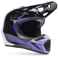 FOX V3 RS Grid 25 helma - black/purple