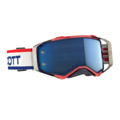 SCOTT PROSPECT Retro brýle - white/blue/blue chrome