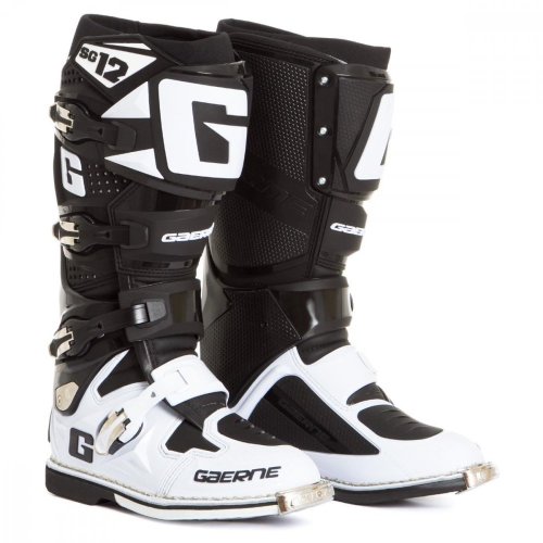 GAERNE SG12 boty - black/white