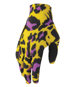 THOR Sportmode Cheetah Rukavice 26 - yellow/purple