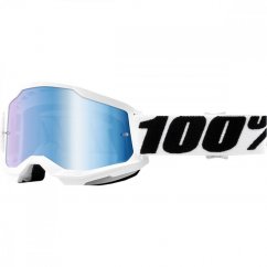 100% Strata2 Everest brýle - mirror blue lens