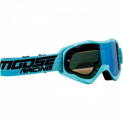 MOOSE RACING Qualifier Shade Goggles - blue/smoke