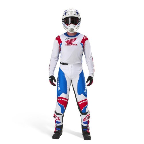 ALPINESTARS Racer Iconic Honda Dres 24 - white/blue/red
