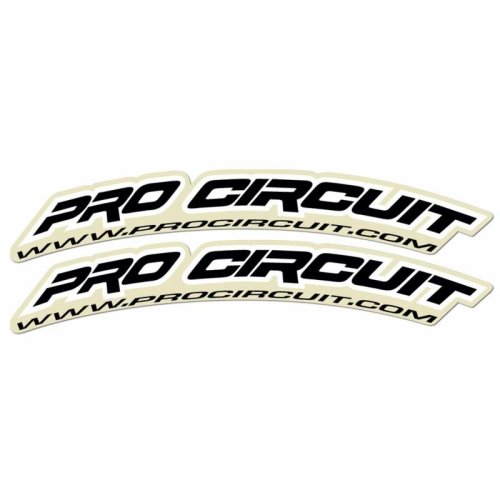 PRO CIRCUIT Fender Decals - černá