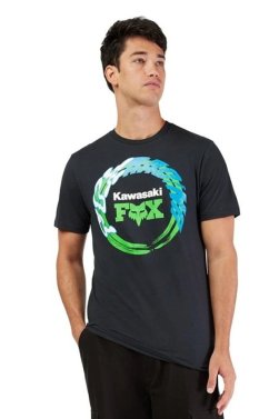 FOX Kawi Ss triko - black