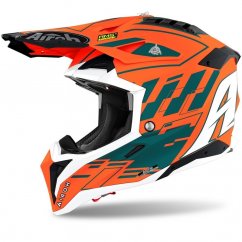 AIROH Aviator 3.0 Rampage helma 22 - orange gloss