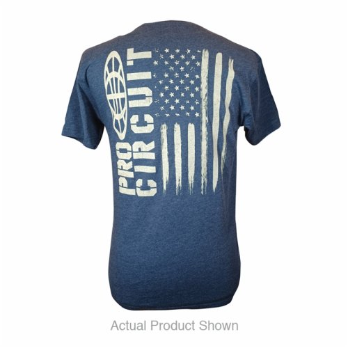 PRO CIRCUIT Logo Flag triko - navy