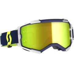 SCOTT FURY Blue/Grey 2021 brýle - Yellow Chrome Lens