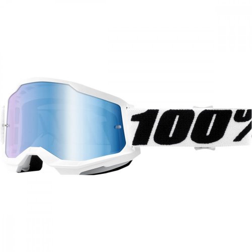 100% Strata2 Everest brýle - mirror blue lens