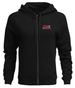 THOR Vantage Zip Hoody Mikina - black