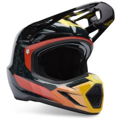 FOX V3 RS Grid 25 helma - black/orange