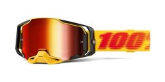 100% Armega Tetsu brýle - red fire mirror