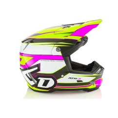 6D ATR-3 - Hyper helma - pink/yellow gloss