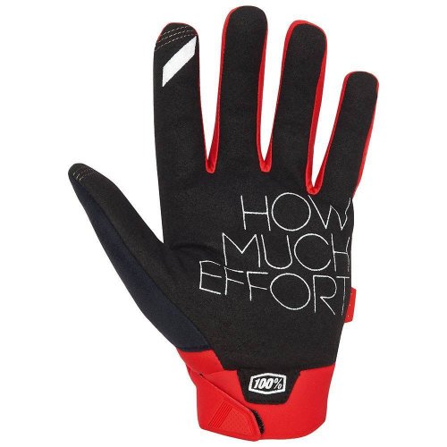 100% Brisker rukavice - red - Velikost: L