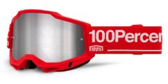 100% Accuri2 Wolg brýle - silver mirror lens