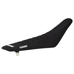 ENJOY Ribbed potah sedla - YAMAHA - Black/Black Ribs