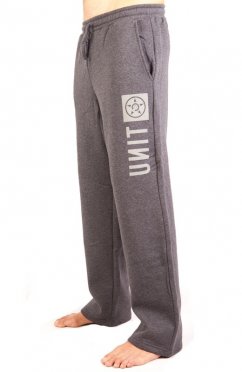 UNIT Reset Trackpant - charcoal marle