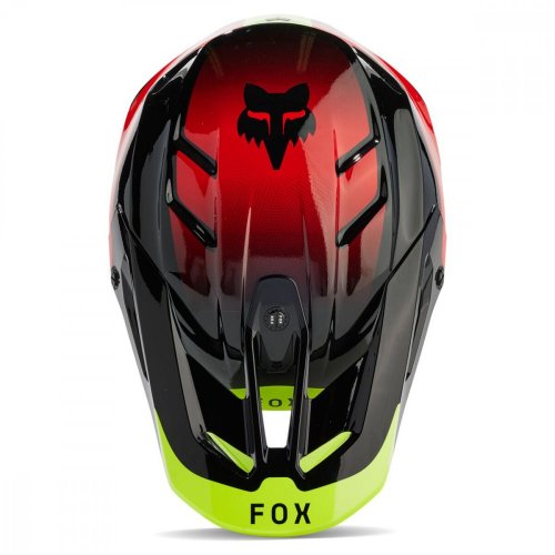 FOX V3 Revise 24 helma - red yellow