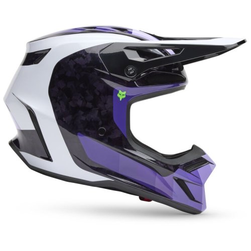 FOX V3 RS Grid 25 helma - black/purple