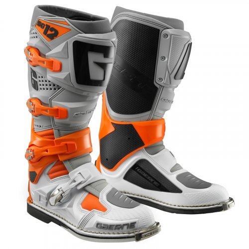GAERNE SG12 boty - orange/grey/white - Velikost: 46