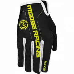MOOSE RACING MX2 Gloves - yellow/black