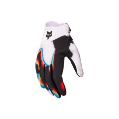 FOX Flexair Scans LE Rukavice 24 - white/black