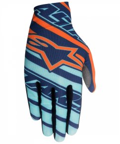 ALPINESTARS Dune Rukavice - navy/turq/orange